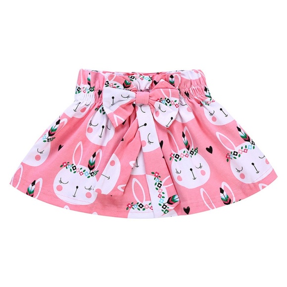 LAST ONE!  NWT Girls' Bunny Skirt Set - Picture 5 of 5